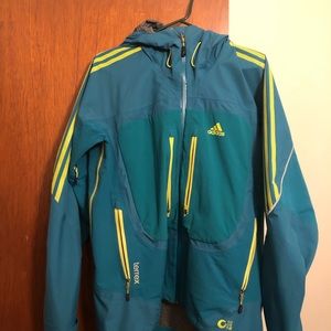 Adidas rain and wind breaker jacket